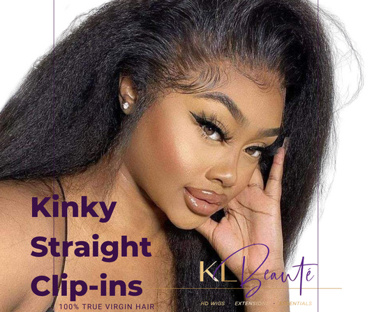 Kinky Straight Clip Ins